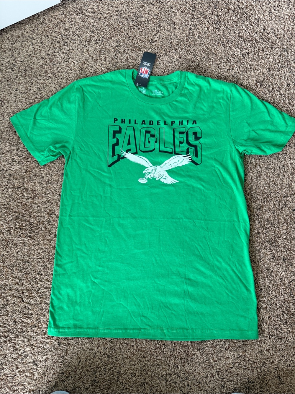 NFL Philadelphia Eagles Bright Green Graphic Tee